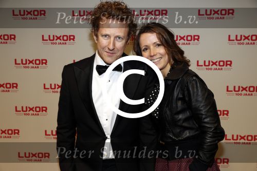 Rotterdam 22 december 2017
100 jaar het oude Luxor in Rotterdam. Pim Muda met vrouw/vriendin