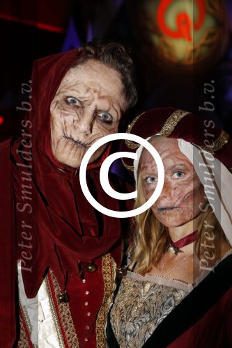 Amsterdam 31 oktober 2017
Halloween party van Q music. Pip Pellens en vriend Pim Wessels