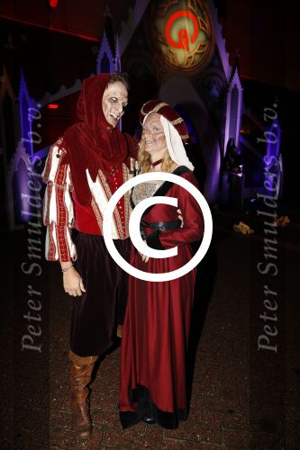 Amsterdam 31 oktober 2017
Halloween party van Q music. Pip Pellens en vriend Pim Wessels