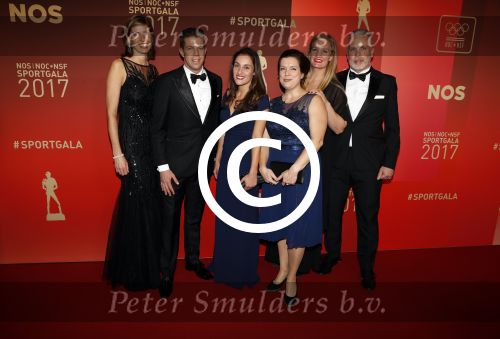 Amsterdam 19 december 2017 
Sportgala in de Rai. Sportman en sportvrouw van het jaar verkiezing. rabobank topsportdesk