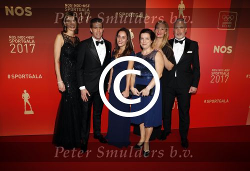 Amsterdam 19 december 2017 
Sportgala in de Rai. Sportman en sportvrouw van het jaar verkiezing. rabobank topsportdesk