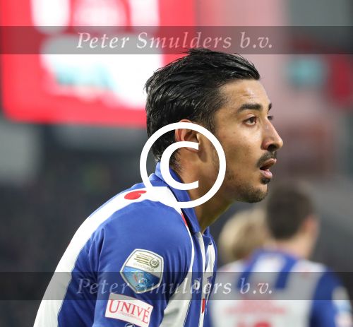 Eindhoven, 22 Januari 2017 Kompetitiewedstrijd PSV-SC Heerenveen, eindstand 4-3
