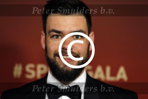 Amsterdam 19 december 2017 
Sportgala in de Rai. Sportman en sportvrouw van het jaar verkiezing. Sjinkie Knegt met vriendin