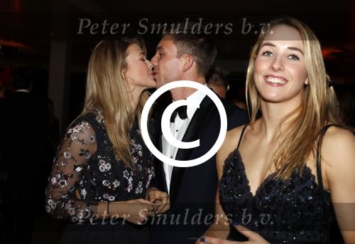 Amsterdam 19 december 2017 
Sportgala in de Rai. Sportman en sportvrouw van het jaar verkiezing. Tess Wester met vriend