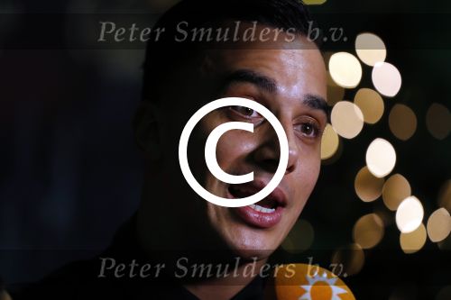 Amsterdam 24 december 2017
RTL kerst show in het ziggo dome. Timor Steffens met zus moeder en neefje