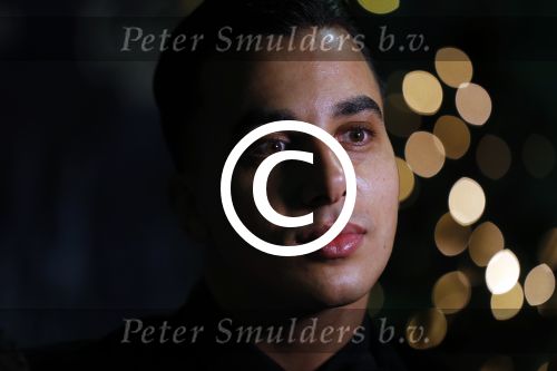 Amsterdam 24 december 2017
RTL kerst show in het ziggo dome. Timor Steffens met zus moeder en neefje