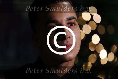 Amsterdam 24 december 2017
RTL kerst show in het ziggo dome. Timor Steffens met zus moeder en neefje