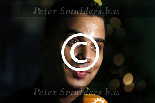 Amsterdam 24 december 2017
RTL kerst show in het ziggo dome. Timor Steffens met zus moeder en neefje