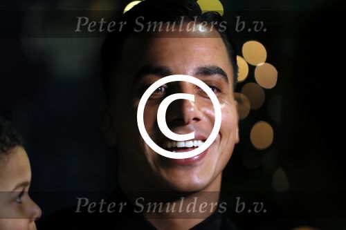 Amsterdam 24 december 2017
RTL kerst show in het ziggo dome. Timor Steffens met zus moeder en neefje
