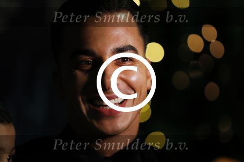 Amsterdam 24 december 2017
RTL kerst show in het ziggo dome. Timor Steffens met zus moeder en neefje
