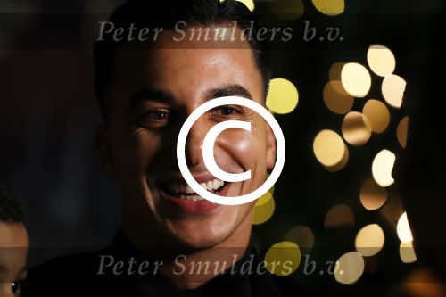 Amsterdam 24 december 2017
RTL kerst show in het ziggo dome. Timor Steffens met zus moeder en neefje