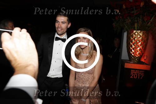 Amsterdam 19 december 2017 
Sportgala in de Rai. Sportman en sportvrouw van het jaar verkiezing. Tom Dumoulin