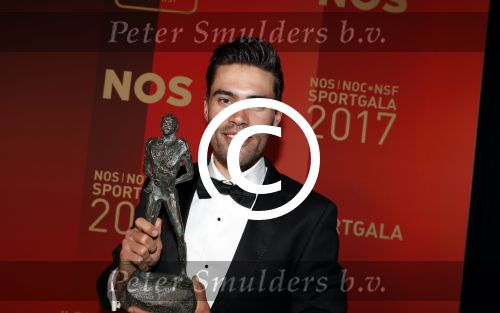 Amsterdam 19 december 2017 
Sportgala in de Rai. Sportman en sportvrouw van het jaar verkiezing. Tom Dumoulin