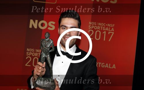 Amsterdam 19 december 2017 
Sportgala in de Rai. Sportman en sportvrouw van het jaar verkiezing. Tom Dumoulin
