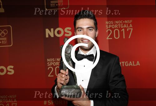 Amsterdam 19 december 2017 
Sportgala in de Rai. Sportman en sportvrouw van het jaar verkiezing. Tom Dumoulin