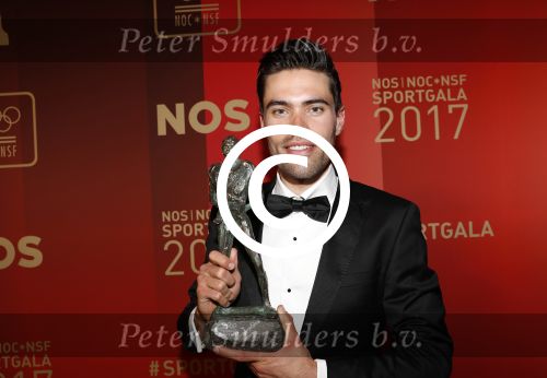 Amsterdam 19 december 2017 
Sportgala in de Rai. Sportman en sportvrouw van het jaar verkiezing. Tom Dumoulin