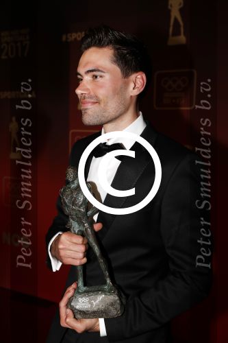 Amsterdam 19 december 2017 
Sportgala in de Rai. Sportman en sportvrouw van het jaar verkiezing. Tom Dumoulin
