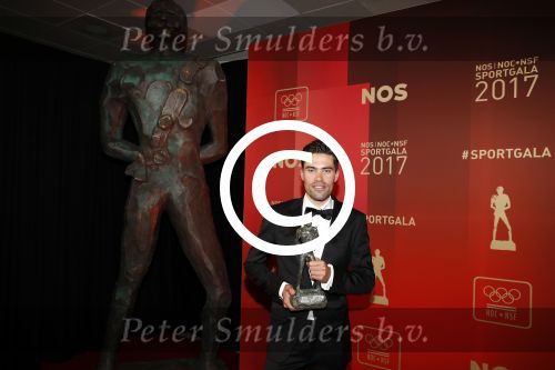 Amsterdam 19 december 2017 
Sportgala in de Rai. Sportman en sportvrouw van het jaar verkiezing. Tom Dumoulin