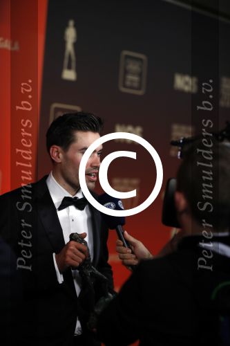 Amsterdam 19 december 2017 
Sportgala in de Rai. Sportman en sportvrouw van het jaar verkiezing. Tom Dumoulin