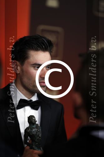 Amsterdam 19 december 2017 
Sportgala in de Rai. Sportman en sportvrouw van het jaar verkiezing. Tom Dumoulin