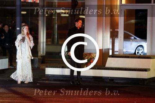 Amsterdam 19 december 2017 
Sportgala in de Rai. Sportman en sportvrouw van het jaar verkiezing. Tom Dumoulin met zijn vriendin
