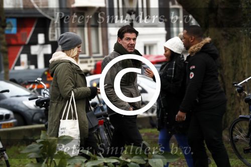 Amsterdam 19 december 2017
Twan Huydts en zijn vrouw op de Utrechtsestraat