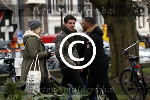 Amsterdam 19 december 2017
Twan Huydts en zijn vrouw op de Utrechtsestraat