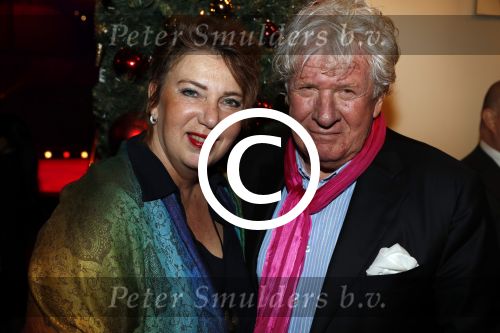 Amsterdam 21 december 2017
Premiere kerstcircus in Carre. Willibrord Frequin met vriendin