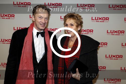 Rotterdam 22 december 2017
100 jaar het oude Luxor in Rotterdam. Wim Pijbes met zijn vrouw Mignon Schlichter