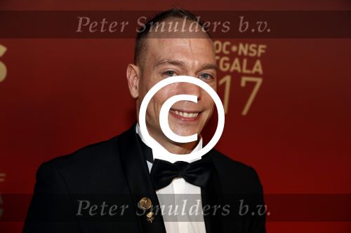 Amsterdam 19 december 2017 
Sportgala in de Rai. Sportman en sportvrouw van het jaar verkiezing. Turner Yuri van Gelder en partner Katarina Leal