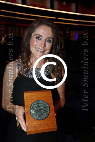 Amsterdam 19 december 2017 
Sportgala in de Rai. Sportman en sportvrouw van het jaar verkiezing. Yvonne v Gennip met partner Jaap de Groot