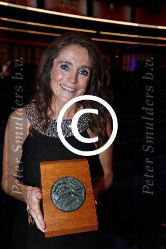 Amsterdam 19 december 2017 
Sportgala in de Rai. Sportman en sportvrouw van het jaar verkiezing. Yvonne v Gennip met partner Jaap de Groot