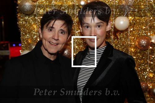 Amsterdam 19 december 2019
Premiere kerstcircus in Carre. Anne v Veen met partner