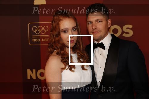 Amsterdam 18 december 2019
Sportman/ sportvrouw van het jaar gala in AFAS live ( Sportgala)
Antoinette de Jong met partner