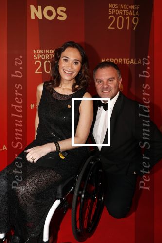 Amsterdam 18 december 2019
Sportman/ sportvrouw van het jaar gala in AFAS live ( Sportgala)
Bibian Mentel kwam met haar man en had een meet en Greet met prinses Margriet