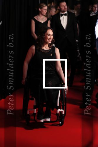 Amsterdam 18 december 2019
Sportman/ sportvrouw van het jaar gala in AFAS live ( Sportgala)
Bibian Mentel in rolstoel