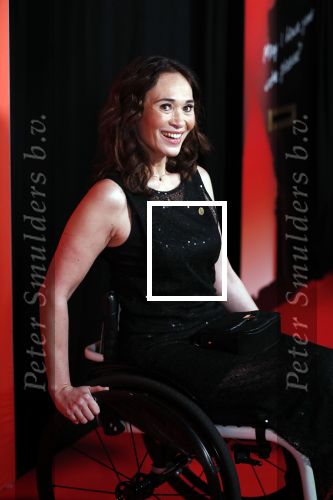 Amsterdam 18 december 2019
Sportman/ sportvrouw van het jaar gala in AFAS live ( Sportgala)
Bibian Mentel in rolstoel