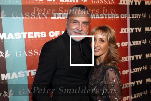 Amsterdam 12 december 2019
Luxury fair LXRY in de rai. Brendan de Clercq met zijn vrouw