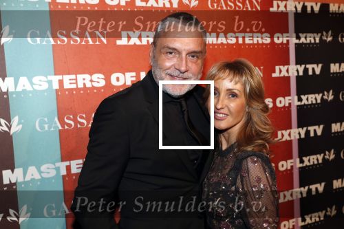 Amsterdam 12 december 2019
Luxury fair LXRY in de rai. Brendan de Clercq met zijn vrouw