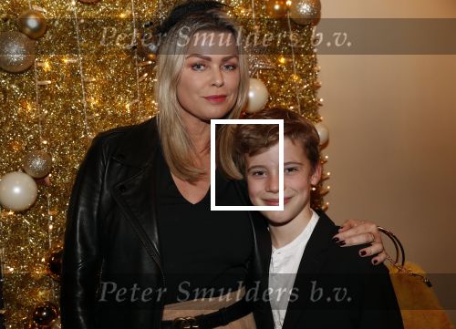 Amsterdam 19 december 2019
Premiere kerstcircus in Carre. Bridget Maasland met zoon Mees