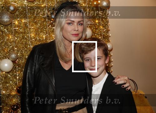 Amsterdam 19 december 2019
Premiere kerstcircus in Carre. Bridget Maasland met zoon Mees