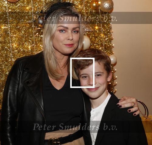 Amsterdam 19 december 2019
Premiere kerstcircus in Carre. Bridget Maasland met zoon Mees