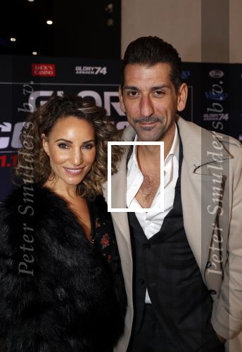 Arnhem 21 december 2019
Badr Hari versus Rico Verhoeven in het geldredome. Danny Vera met zijn vrouw