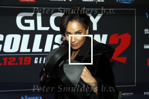 Arnhem 21 december 2019
Badr Hari versus Rico Verhoeven in het geldredome.
Danthya Brooks kwam met haar man