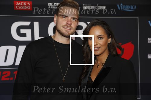 Arnhem 21 december 2019
Badr Hari versus Rico Verhoeven in het geldredome.
Danthya Brooks kwam met haar man
