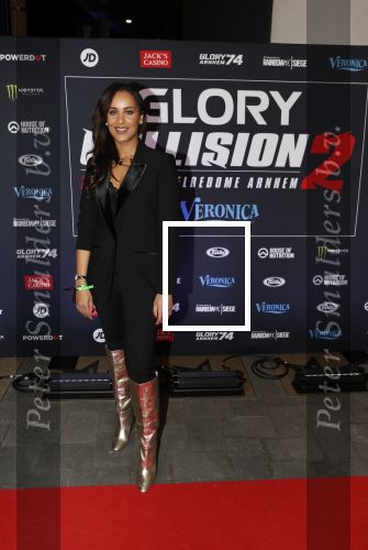 Arnhem 21 december 2019
Badr Hari versus Rico Verhoeven in het geldredome.
Danthya Brooks kwam met haar man