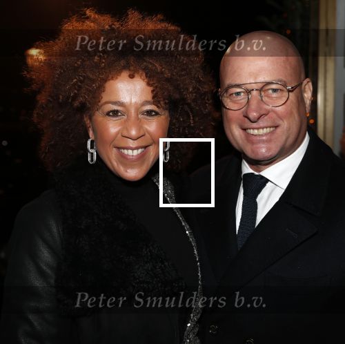Amsterdam 19 december 2019
Premiere kerstcircus in Carre.  Diana Matroos met man