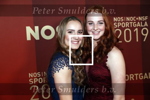 Amsterdam 18 december 2019
Sportman/ sportvrouw van het jaar gala in AFAS live ( Sportgala)
Dione Housheer en Nikita v d Vliet