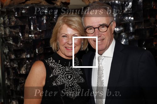 Den Haag 16 december 2019
De society lunch in hotel crown plaza . Edvard Niessing met vriendin