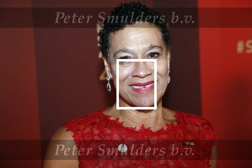 Amsterdam 18 december 2019
Sportman/ sportvrouw van het jaar gala in AFAS live ( Sportgala)
Enith Brigitha met man